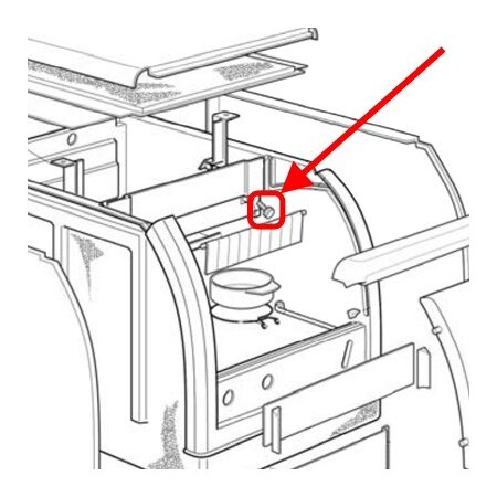 Ice-O-Matic Thumbscrew 1011411-06